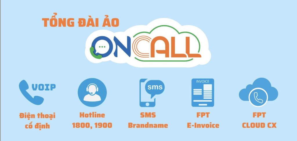 Cho thuê dịch vụ tổng đài ảo FPT ONCALL PBX